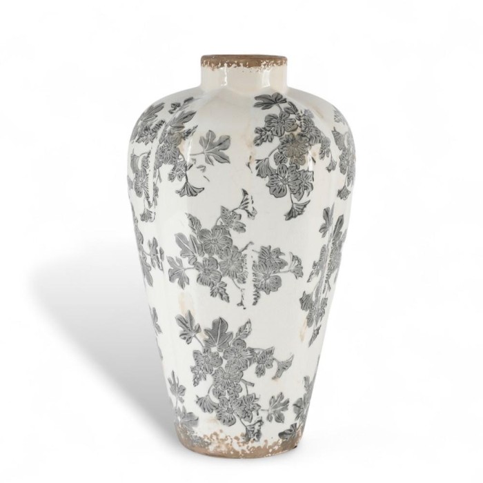 VASO CERAMICA H39 DECORATA